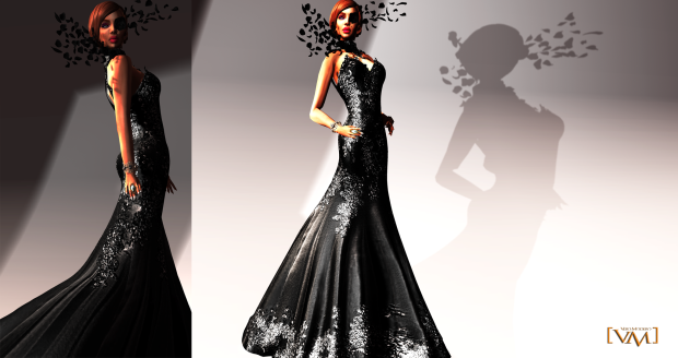Vero modero black gown_2002